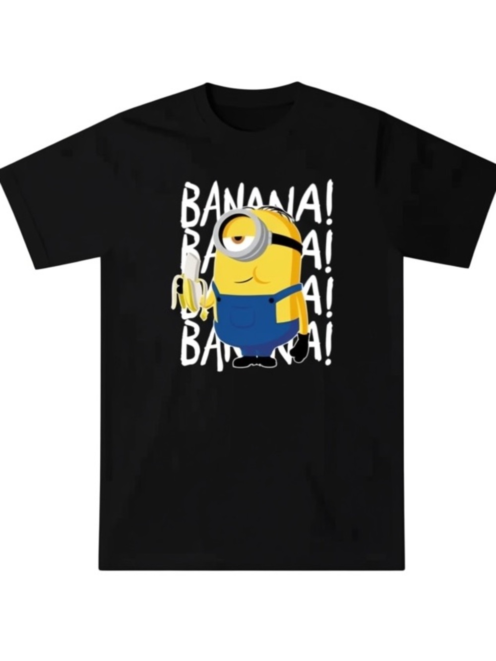 NWOT Graphic Minion 'Banana' Crew Neck T-Shirt